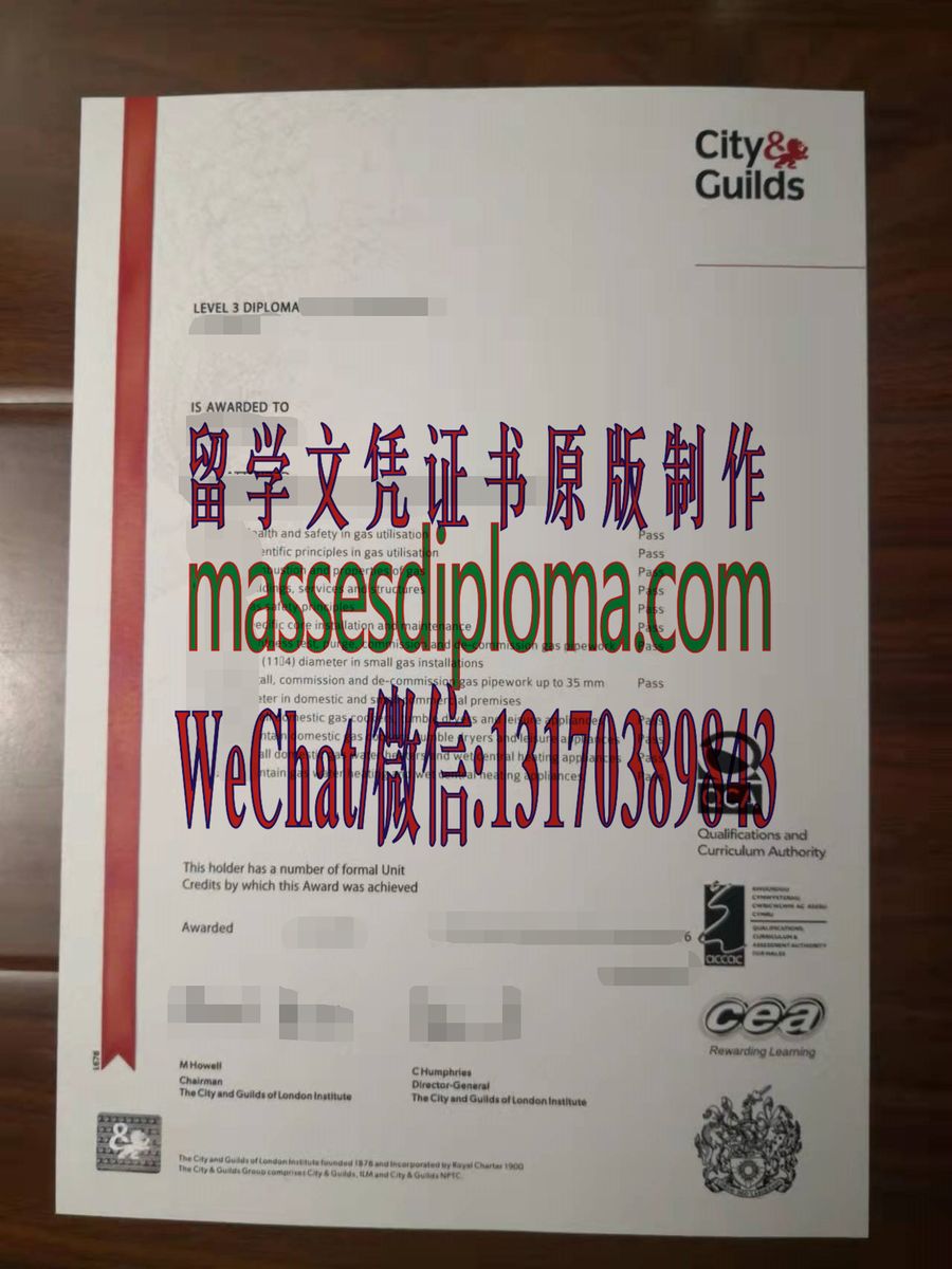 一比一英国天然气培训中心燃气利用的健康与安全level3证书